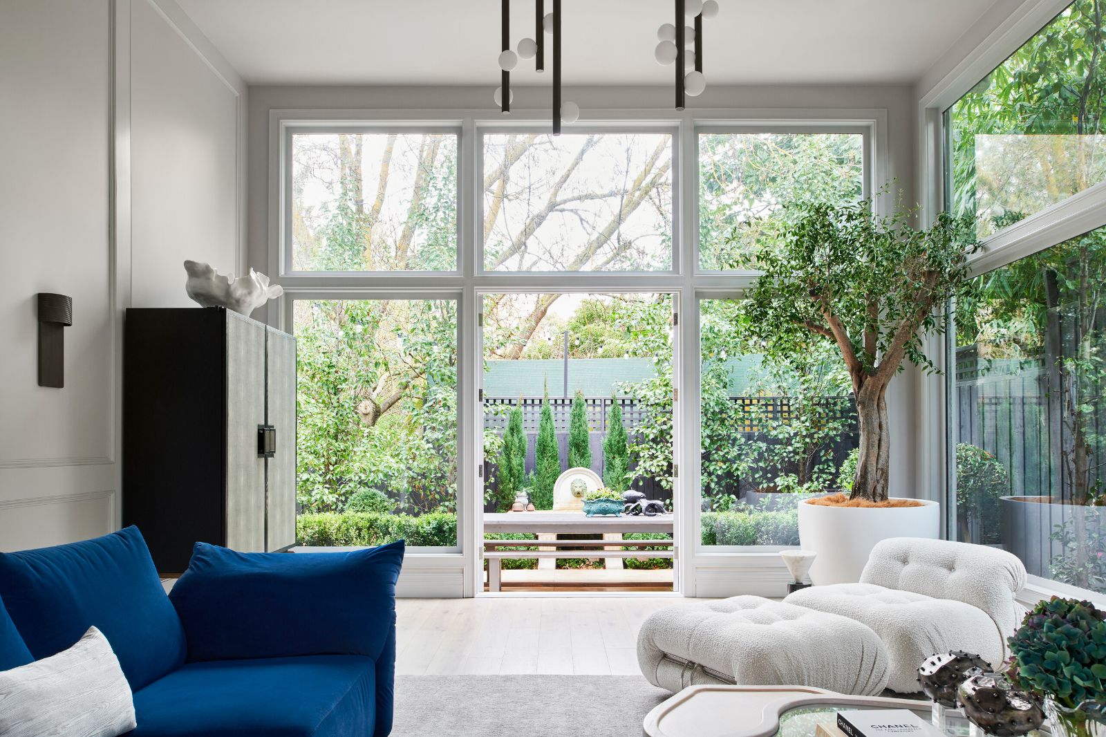 Alphington, living room