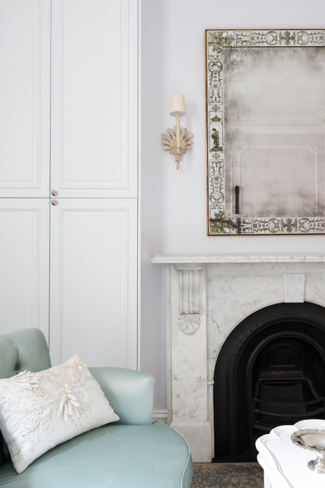 East Melbourne Period, bedroom fireplace