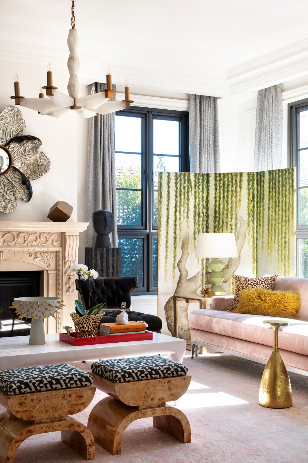 Kew, Alfred Street, living room