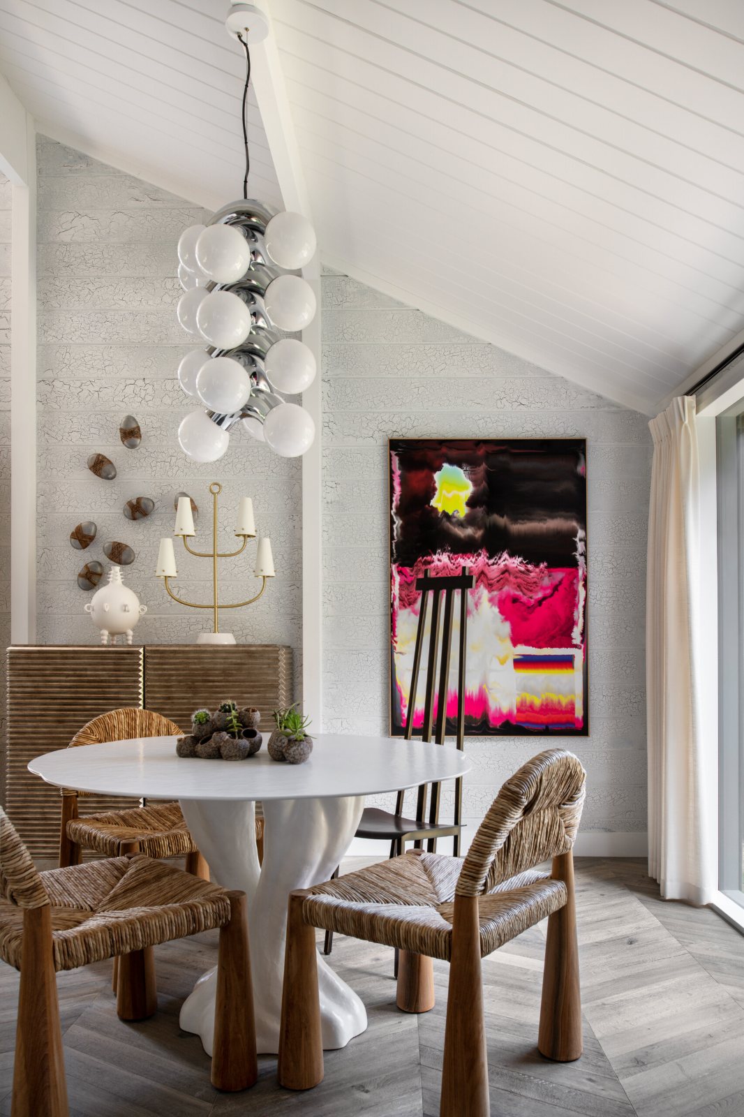 Mornington Beach House, dining room