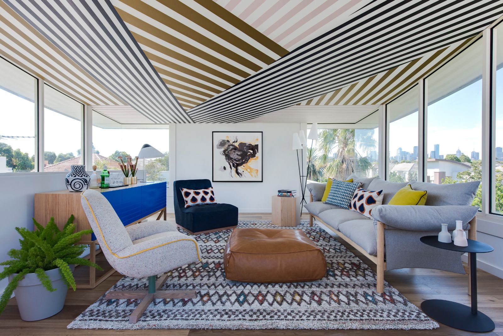 Port Melbourne Beach House, living room