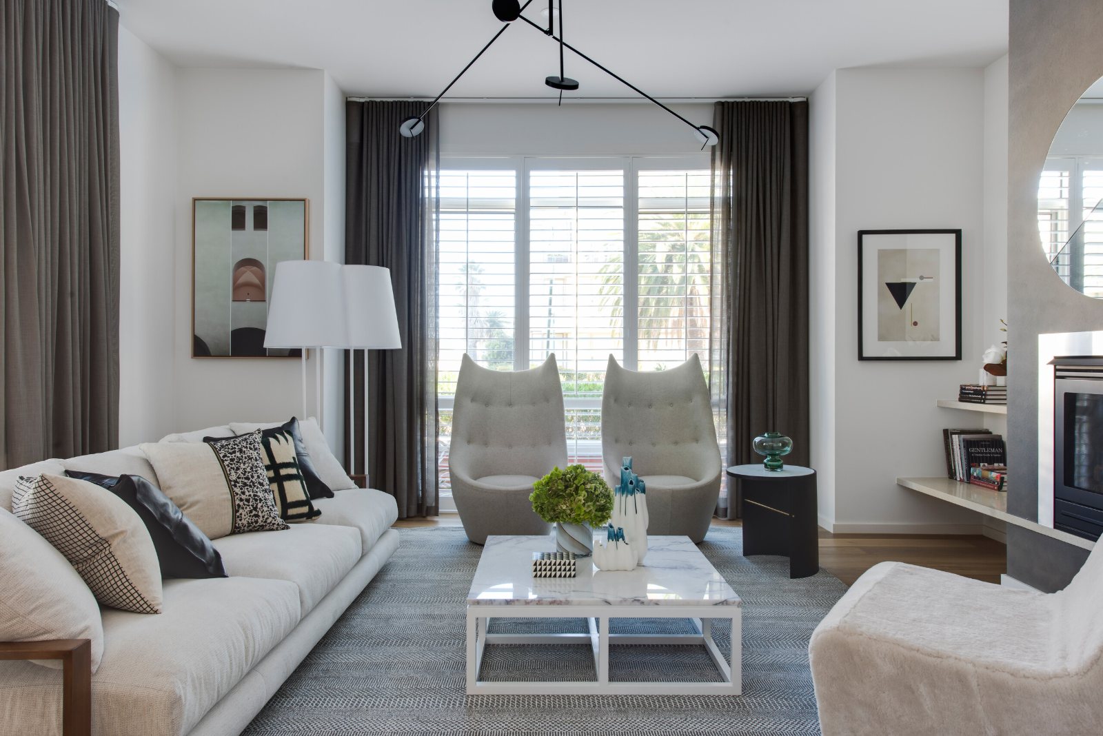 Port Melbourne Beach House, living room