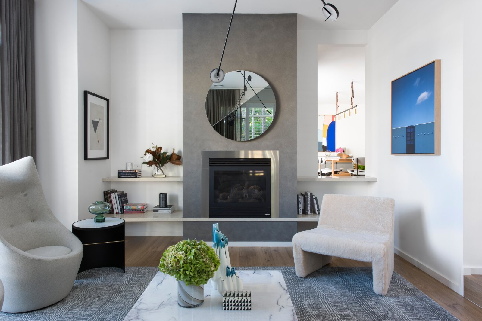 Port Melbourne Beach House, living room