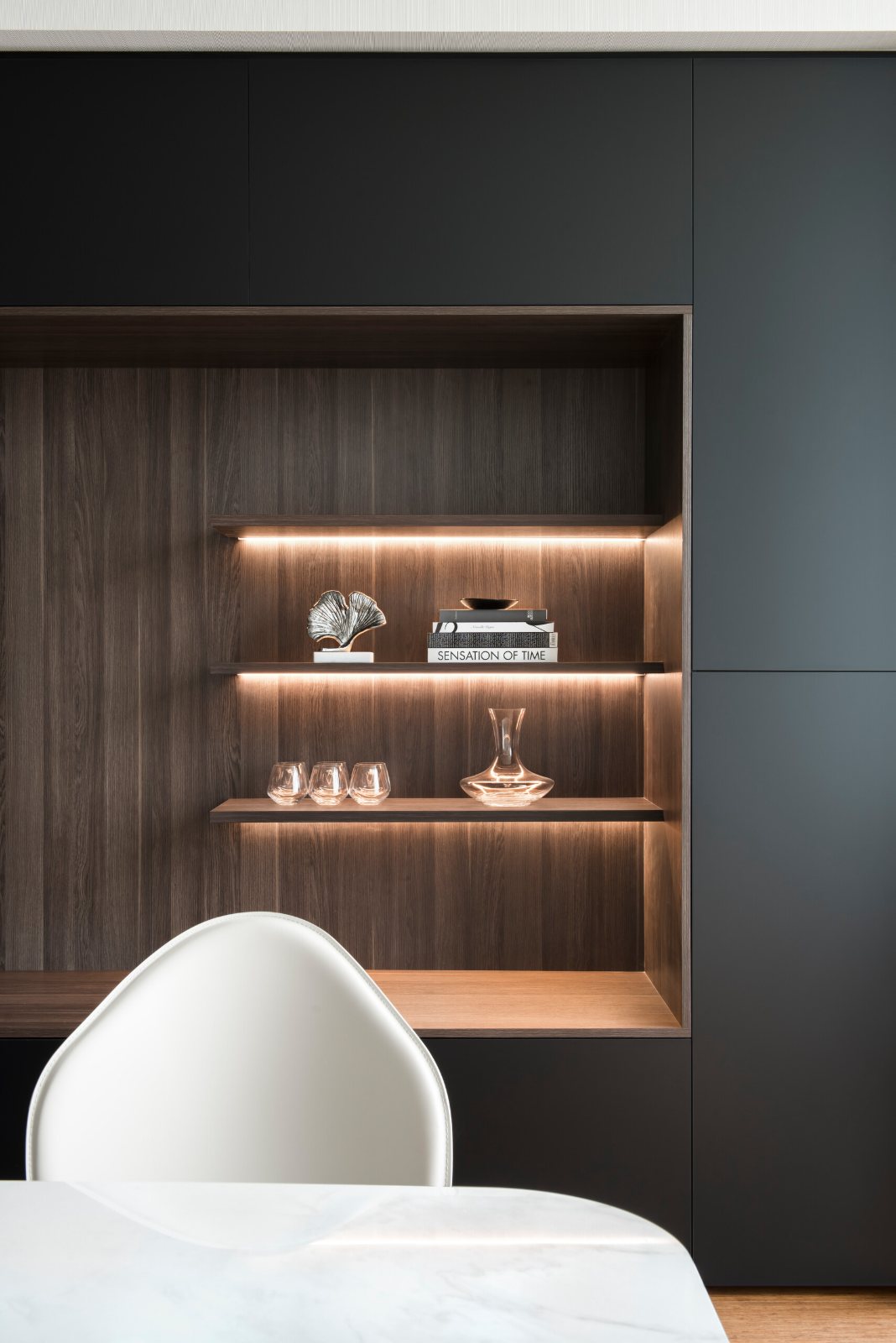 Southbank Pied-à-Terre, joinery detail