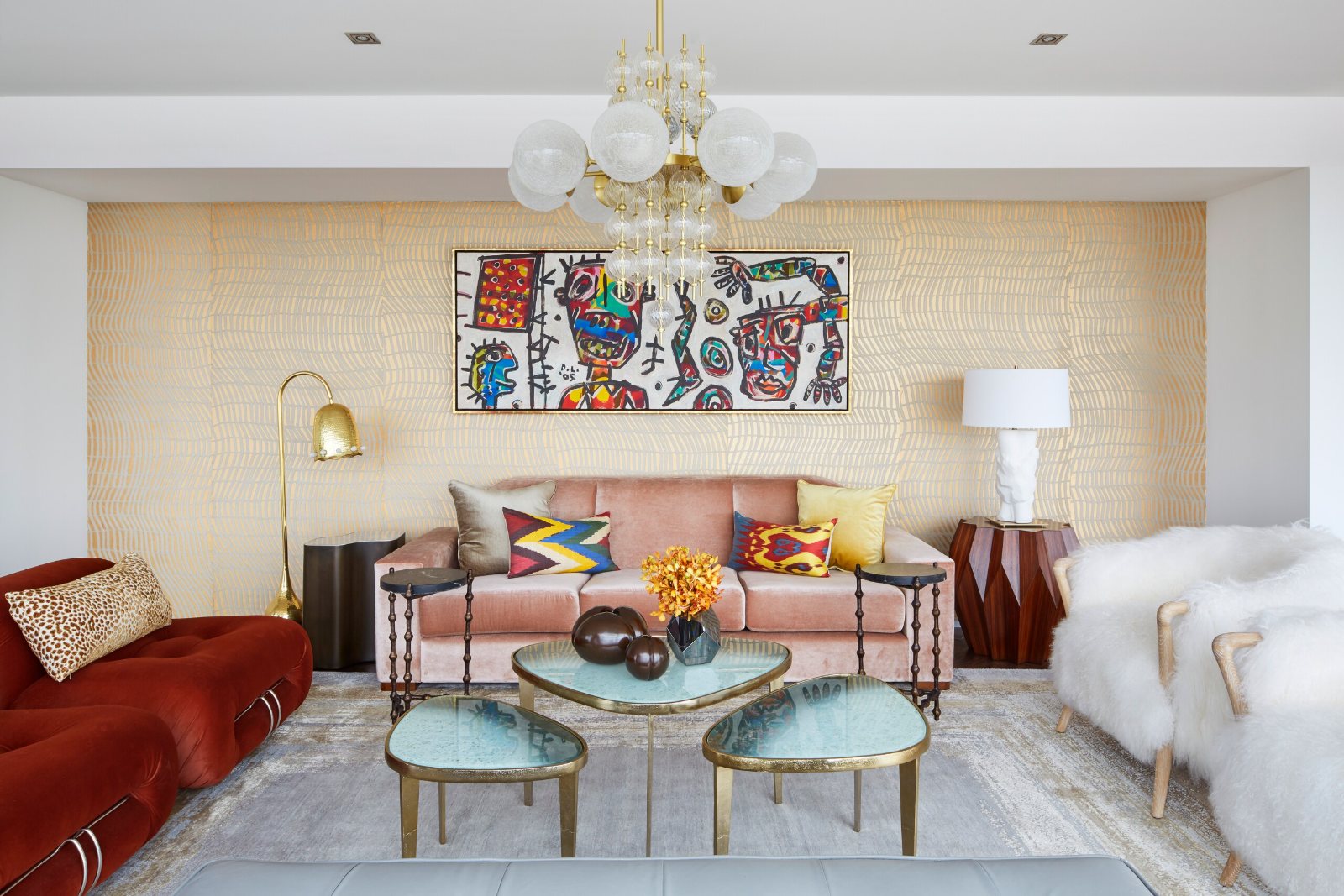 St Kilda Road Penthouse, living room