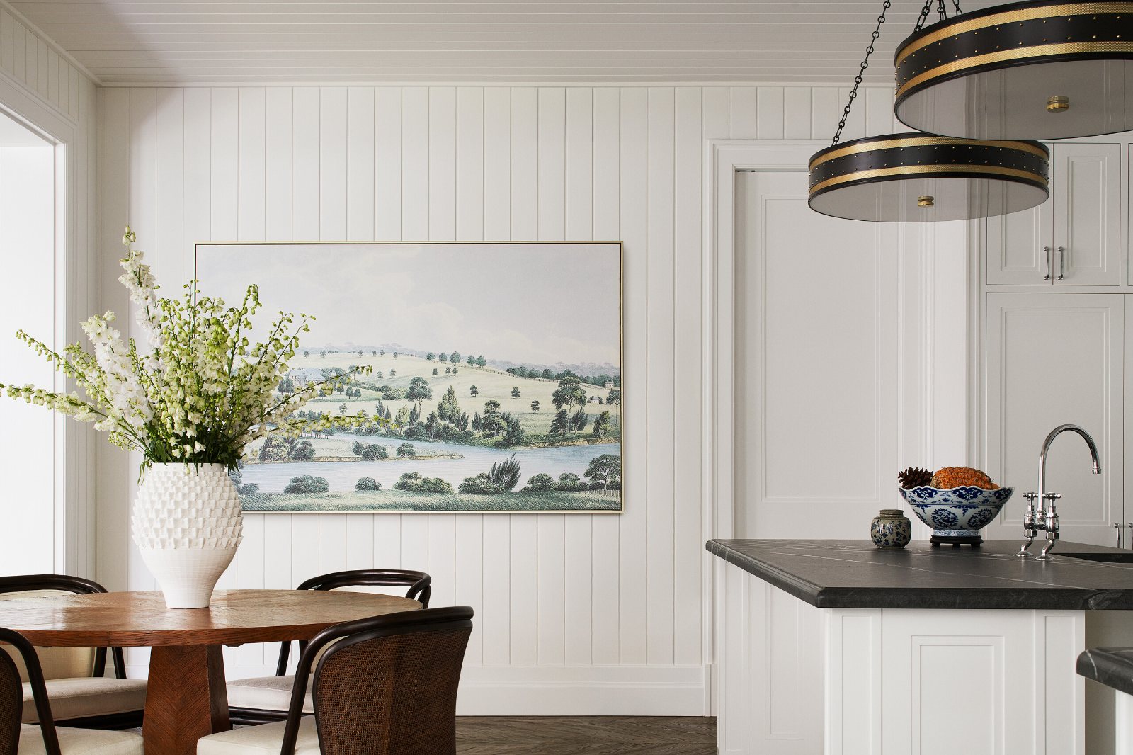 Toorak, Montalto Avenue, kitchen and meals area