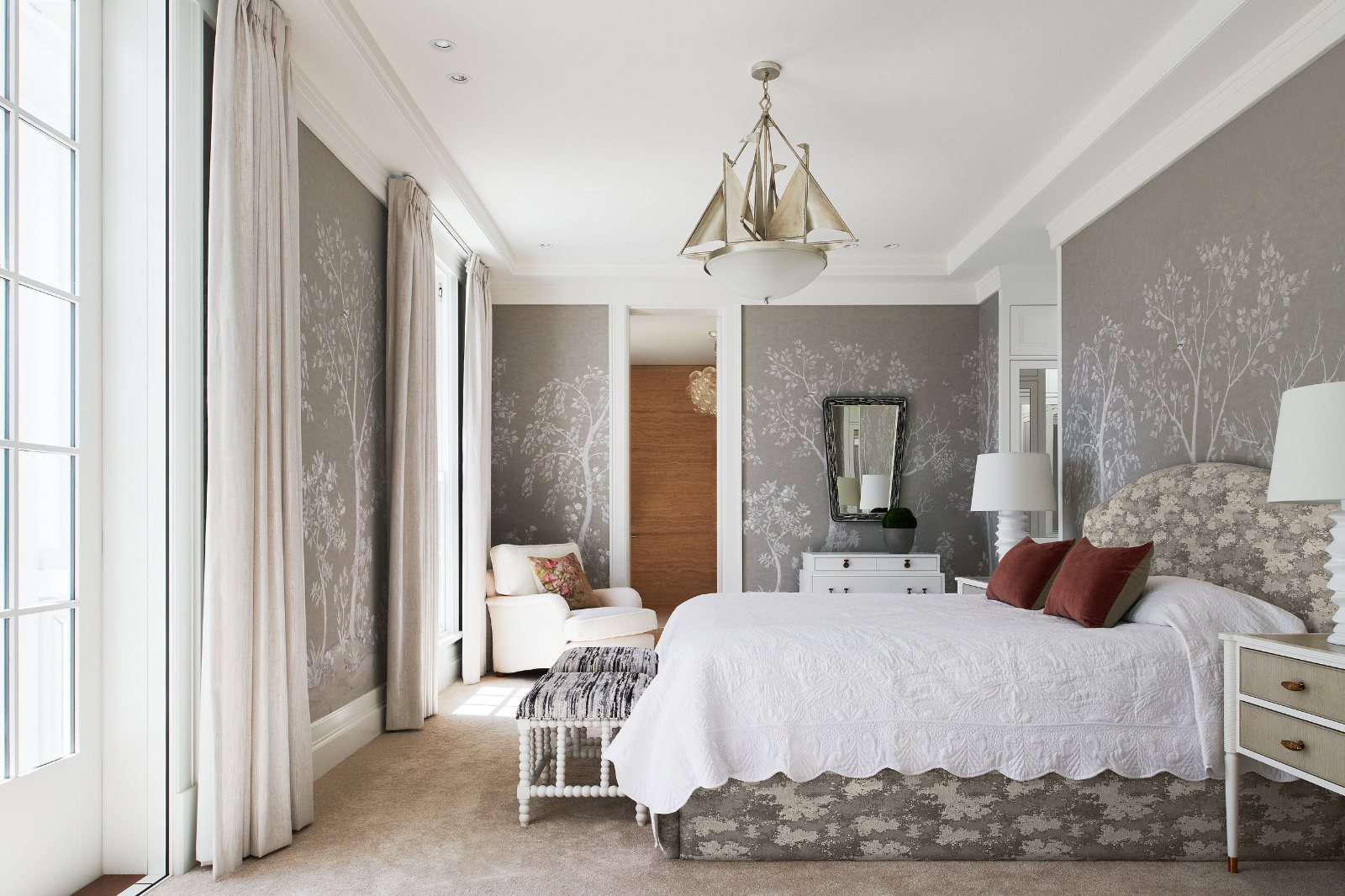 Toorak, Montalto Avenue, main bedroom