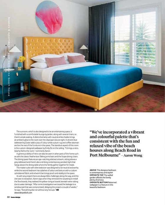 interior design project by Allexander Pollock - HOME DESIGN - The Annual Collector's Issue